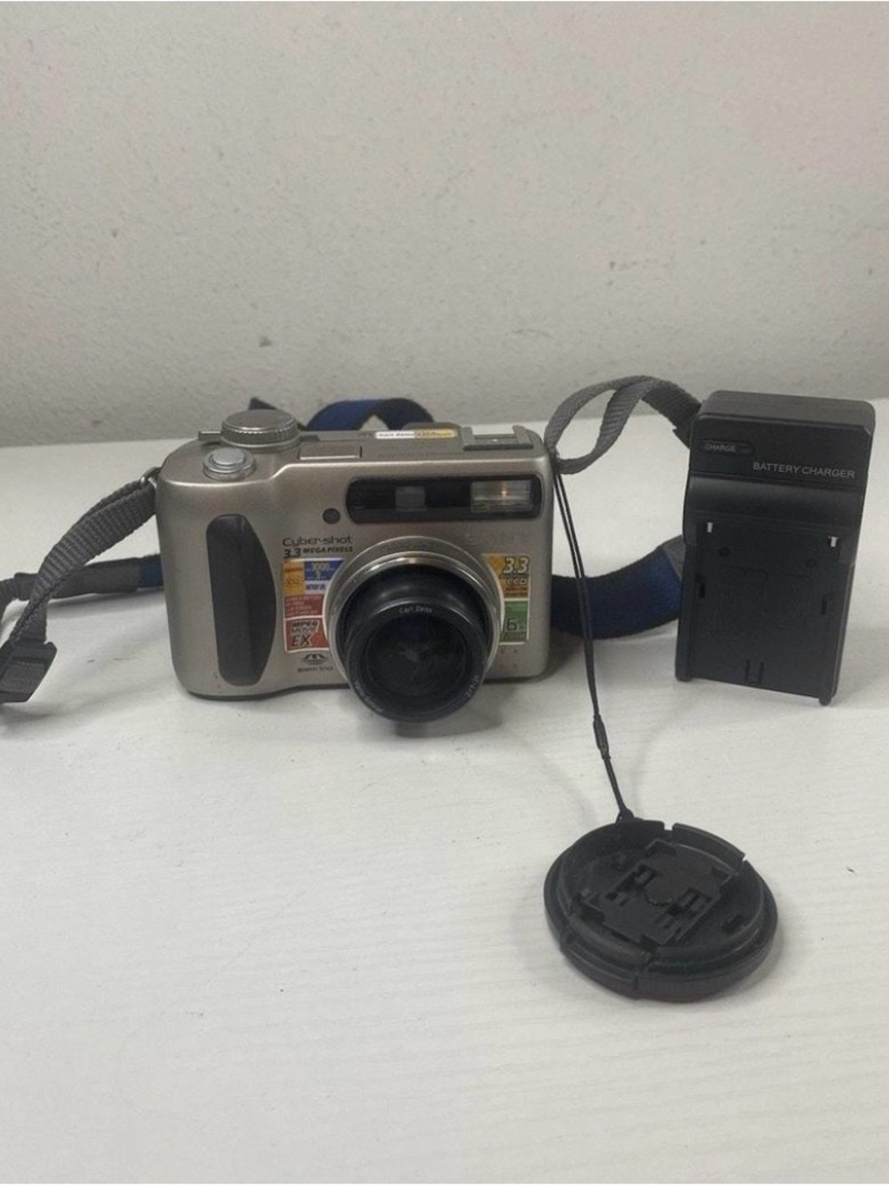 Sony Cyber-shot Silver Digital Camera with Charger